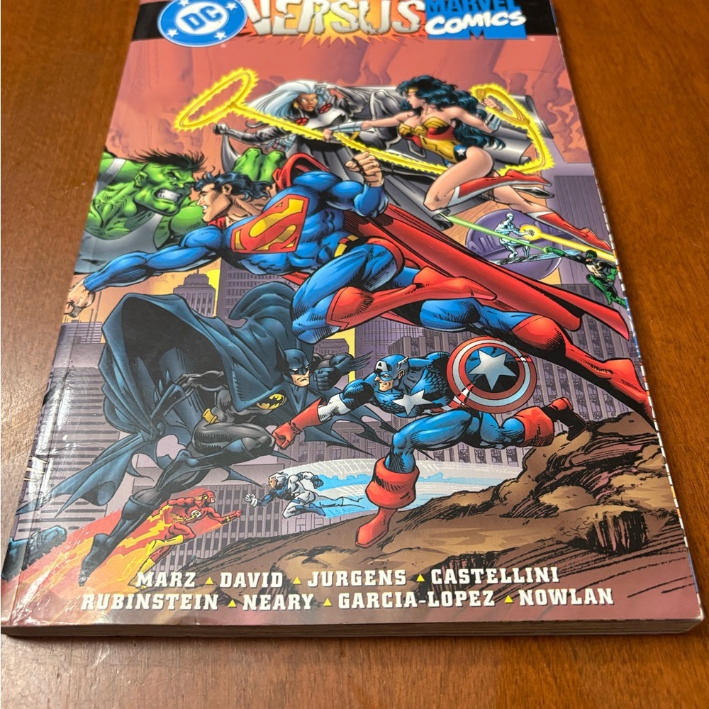 DC Comics Versus Marvel Comics Graphic Novel